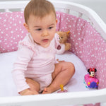 Babybay 2 Lençóis Ajustáveis Jersey Deluxe para modelo Original - branco