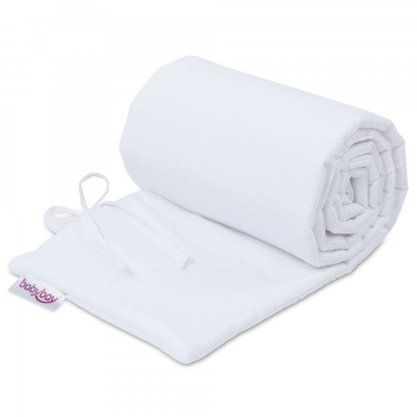 Babybay Protetor de Grades Algodão Orgânico para modelo Original - branco