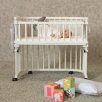 Babybay Grade Lateral Cama Co-Sleep para modelo Maxi e Boxspring - natural sem tratamento