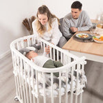 Babybay Grade Lateral Cama Co-Sleep para modelo Maxi e Boxspring - lacado natural