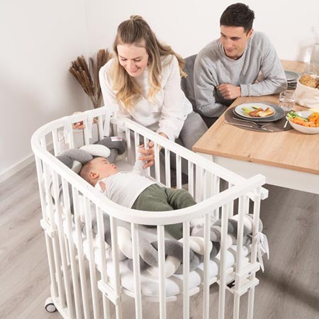 Babybay Grade Lateral Cama Co-Sleep para modelo Original e Midi - lacado natural