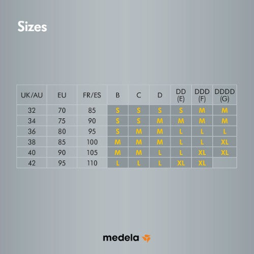 Medela Soutien Ultimate Bodyfit Preto - L