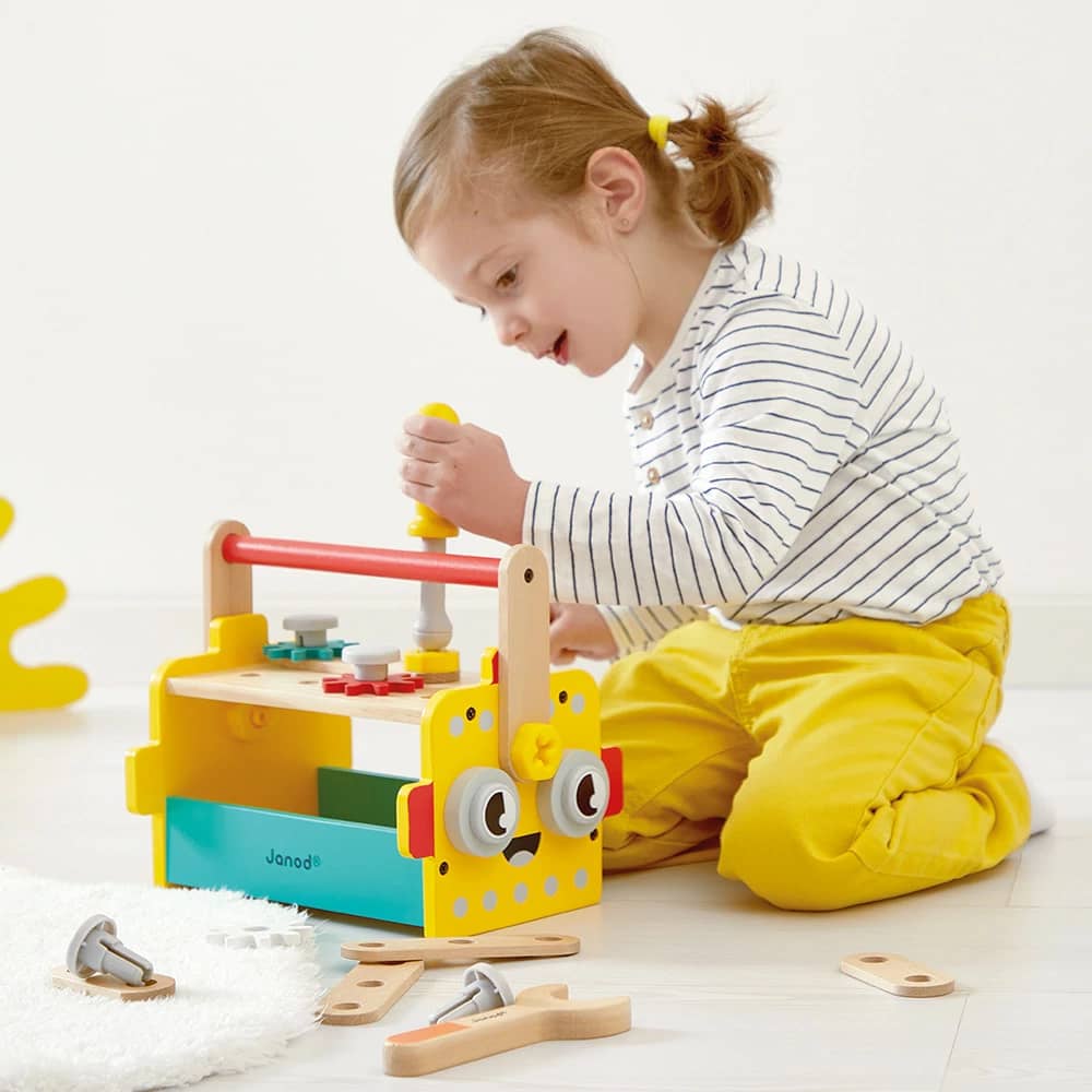 Janod Brico'kids Robot Mala de Ferramentas