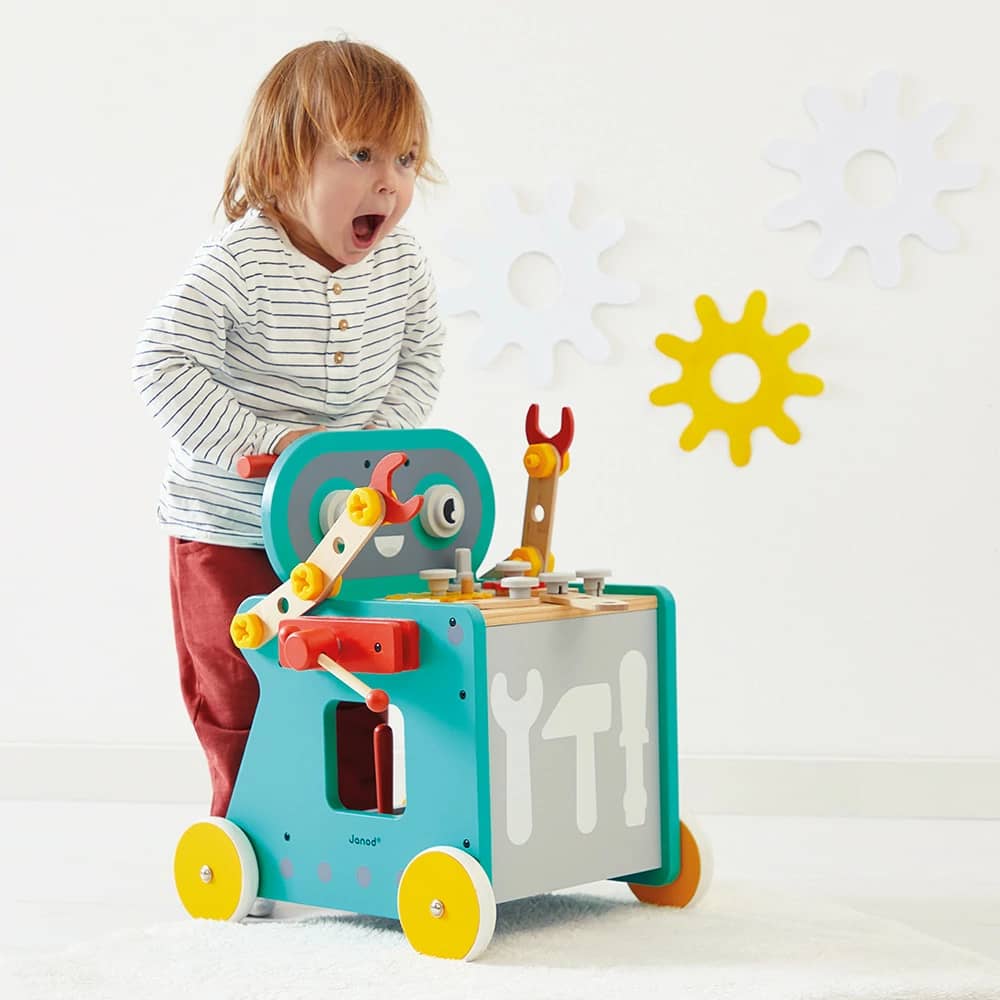 Janod Brico'kids Robot Trolley