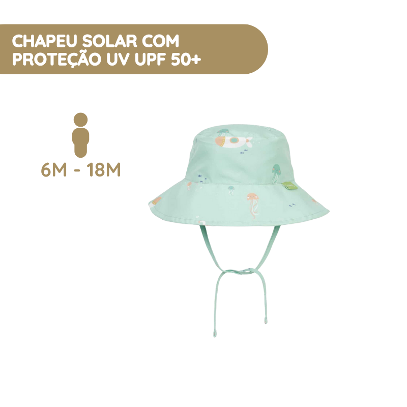 Saro Chapéu com proteção solar 6-18 meses
