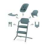 Cybex Cadeira da Papa Lemo 4 em 1 - Stone Blue