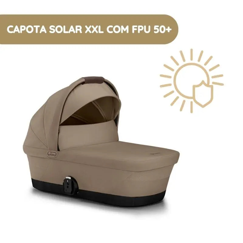 Cybex Alcofa Gazelle S - Stone Grey