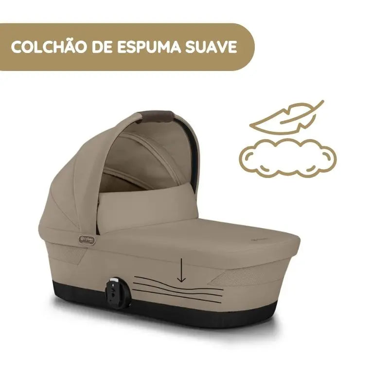 Cybex Alcofa Gazelle S - Chocolate Brown