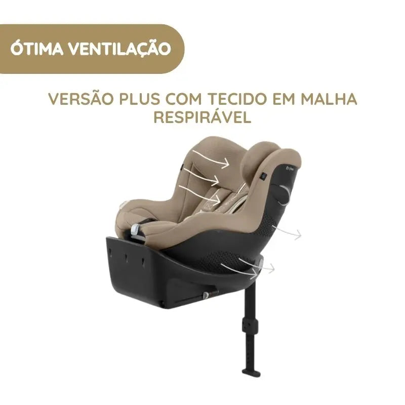 Cybex Cadeira Auto Sirona Gi i-Size Plus - Almond Beige