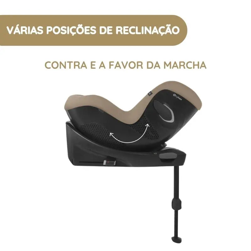 Cybex Cadeira Auto Sirona Gi i-Size Plus - Almond Beige