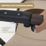 Cybex Carrinho de Bebé e-Gazelle S TPE - Almond Beige
