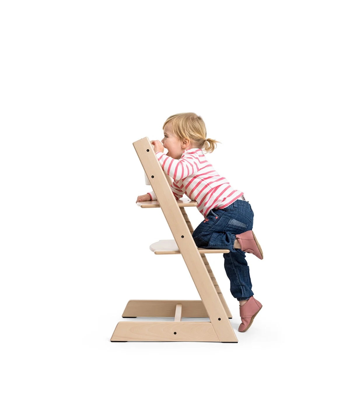 Stokke Tripp Trapp + Oferta Baby Set - Branqueado