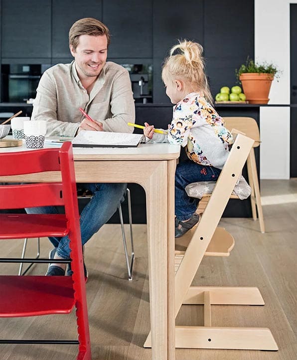 Stokke Tripp Trapp + Oferta Baby Set - Natural