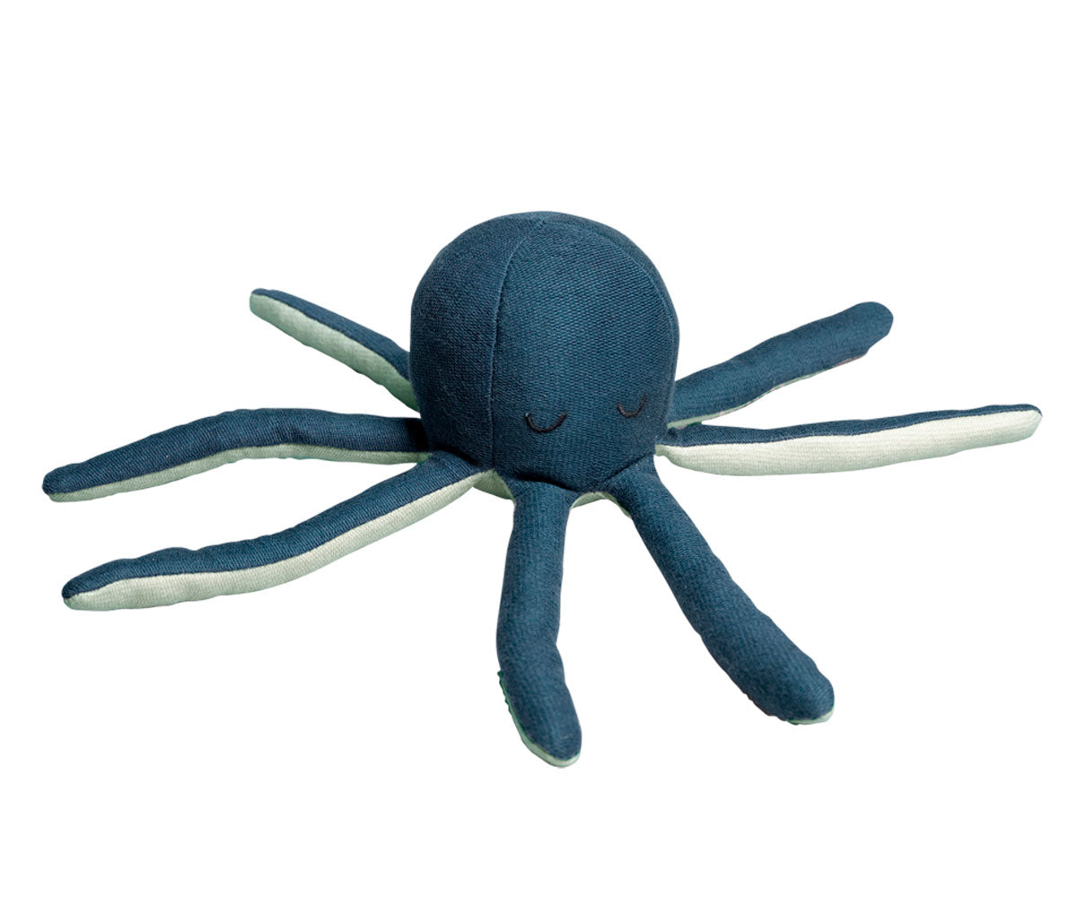 Fabelab - Chocalho Polvo - Blue Spruce