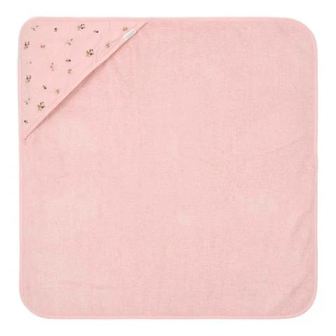 Little Dutch Toalha com Capuz - Bordada | Blossom - 100x100 cm