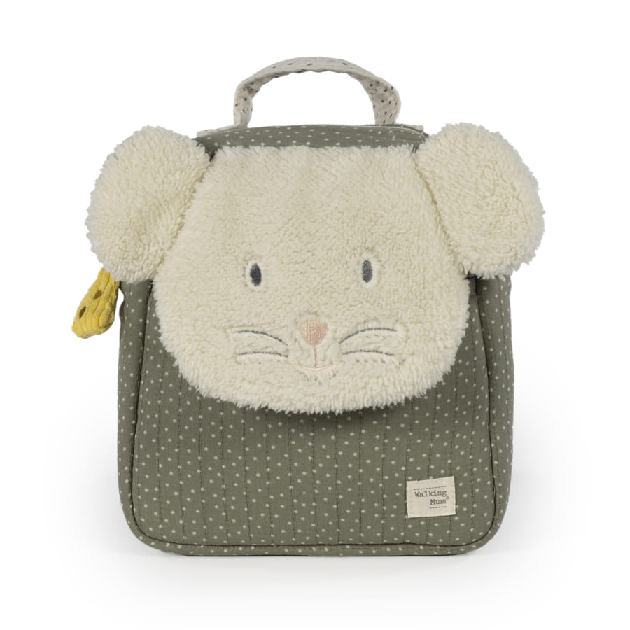 Walking Mum Mochila Ratinho Topito Poppy Musgo
