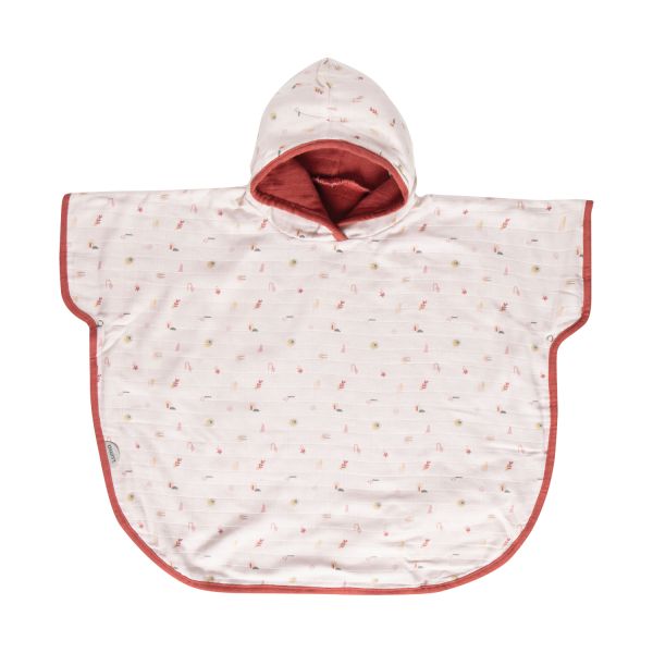 Luma Poncho - Rosa Claro