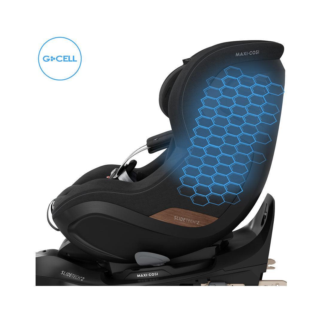 Maxi-Cosi Mica Slide Pro - detalhe de conforto e segurança