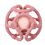 Nattou Bola Silicone - Rosa e Rosa Velho