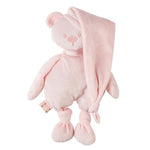 Nattou Lapidou Urso 100% Reciclado - Rosa