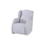Poltrona de Amamentação Flor da Micuna - Branco Galaxy Gris