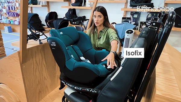 Cadeira Auto DualFix PRO M da Britax Romer - Night Blue dos 3 meses a 4 anos