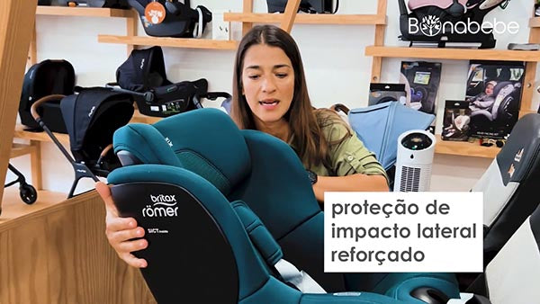 Cadeira Auto DualFix PRO M da Britax Romer - Night Blue dos 3 meses a 4 anos