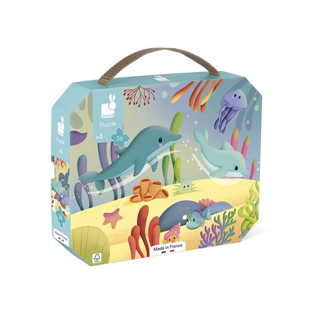 Janod Puzzle Animais do Mar