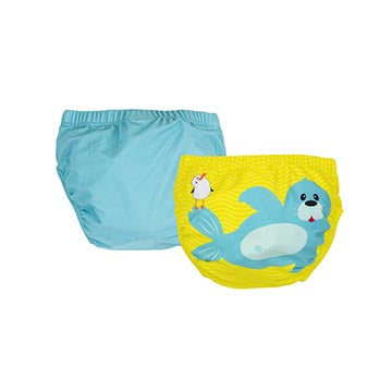 ZooCchini - Conjunto de 2 cuecas de Banho 12-24 meses - Foca